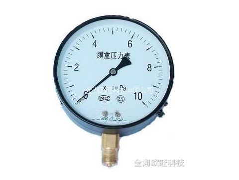 YE100、150膜盒壓力表